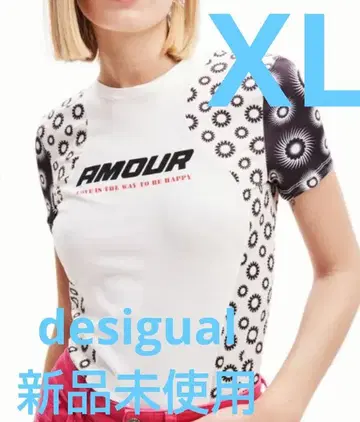 desigual 데시구알 반팔 티셔츠 XL 사이즈