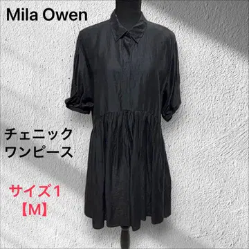 Mila Owen [ 미라오웬 ] 원피스 퍼프 슬리브 넉넉한 핏 (M)
