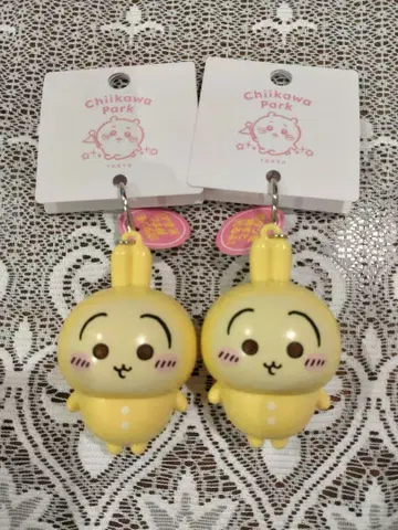 치이카와 파크 라이트 키링 파자마 토끼 2세트