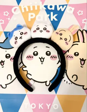 치이카와 파크 머리띠 토끼 하치와레 치이카와