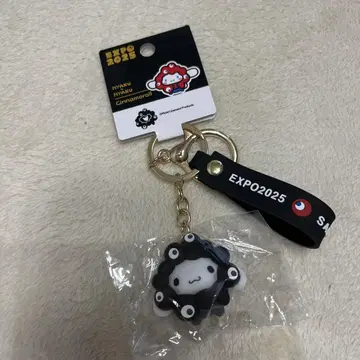 산리오 블랙 먄먄 만박 코스프레 키링 시나모롤
