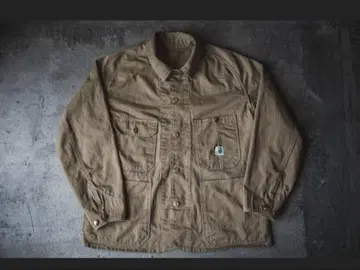 tcb jeans 커버올 카키 드릴 CatHeadJacket