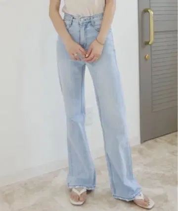 하이라이즈 플레어 데님