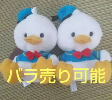 미키 & 프렌즈 레트로 메모리 봉제 인형 도널드 덕 2체