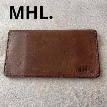 마가렛호웰 MHL. TOUGH 가죽 플랩 장지갑