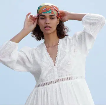 ZARA 보헤미안풍 원피스 튜닉