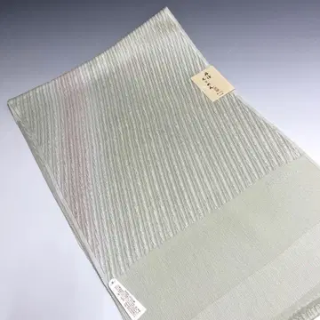 미사용 새 상품 단고 크레이프 은사 누비 일본제 오비 아게