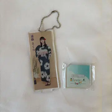 엔도 사쿠라 노기자카46 구매 혜택 A상 개별 아크릴 스틱 키링
