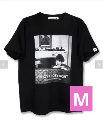 구로야나기 테츠코 토토 짱 T셔츠 M 뉴욕 T셔츠 COZY NIGHT