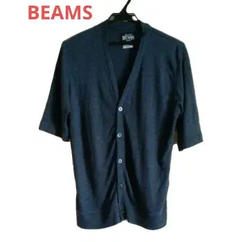 빔즈 BEAMS 린넨 가디건 플랜더스 린넨