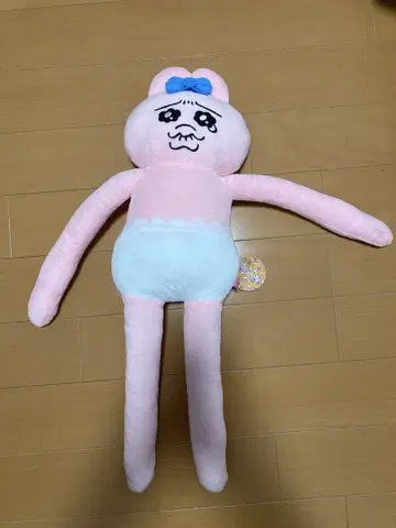 미사용 새상품! 카와이소니! 빤쮸토끼 롱 봉제 인형