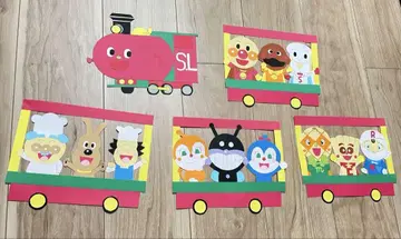 호빵맨 벽면 장식