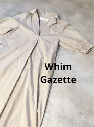 새상품 Whim Gazette 윔 가젯 셔츠 원피스 코튼