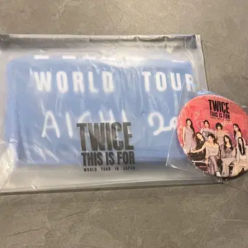 TWICE 업그레 혜택 캔뱃지 쿨 타월 나고야