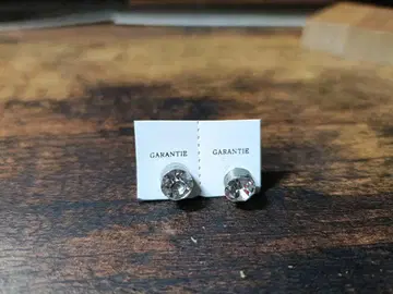 크리스탈 스터드 귀걸이 약 5mm