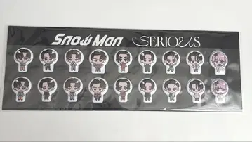 SnowMan SERIOUS 첫 구매 혜택 A 푹신푹신 씰 미개봉품