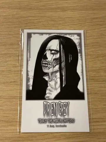 DIR EN GREY 투어 2025 회장 스티커 세트
