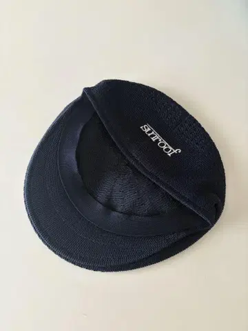 sunroof logo mesh hunting cap NAVY