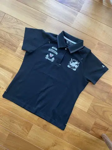 먼싱웨어 Munsingwear 미키 반팔 피케 셔츠