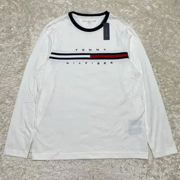 TOMMY HILFIGER 로고 롱 슬리브 티셔츠 TINO TEE