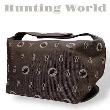 HUNTING WORLD 헌팅월드 파우치 미니 핸드백 올 패턴