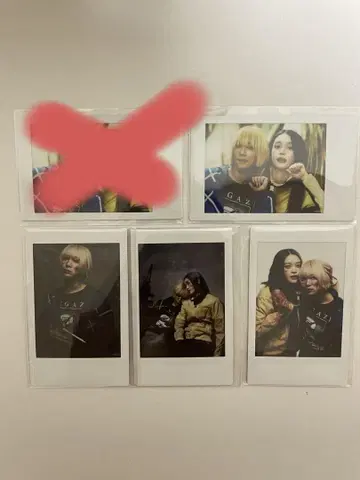 베이비  무비체키 4매 세트