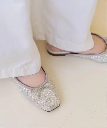 LE TALON 스퀘어 발레 뮬