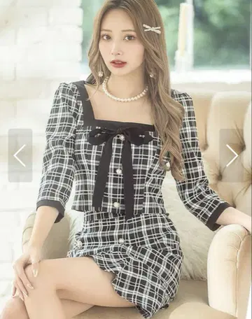 JEWELS 체크 셋업