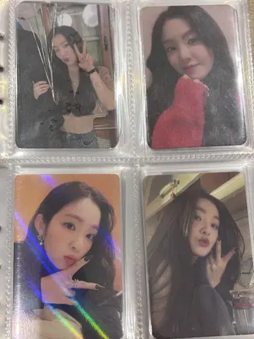 Redvelvet Irene 아이린 트레카 4장 세트