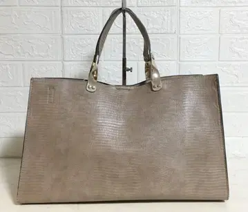 no37875 ZARA 자라 PU 가죽 리자드 엠보 토트 백