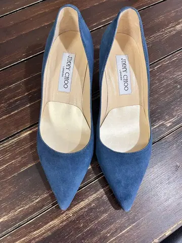 JIMMY CHOO 스웨이드 펌프스 35