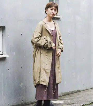 kastane 밀리터리 개스 코트