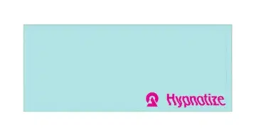 dustcell Hypnotize 로고 타월 스카이블루
