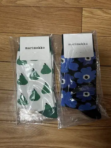미사용 새상품 marimekko 삭스 37-39 묶음 판매