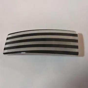 스트라이프 디자인 헤어 클립