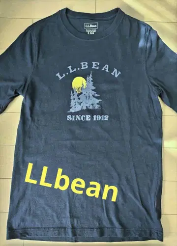 L.L.Bean 오가닉 코튼 프린트 티셔츠 S 사이즈