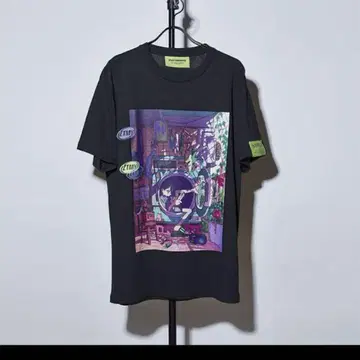 계속 한밤중이면 좋을 텐데 HP TOP TEE 블랙 XL