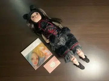 카타오카 토모코 구체관절 인형 검은 토끼 석분 점토