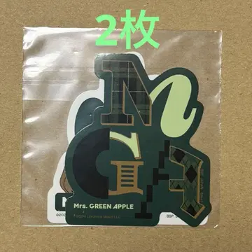 Mrs. GREEN APPLE 스티커 2매