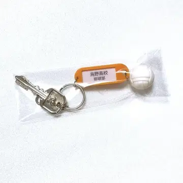 하이큐!! 카라스노 고교 고교명 키링 참