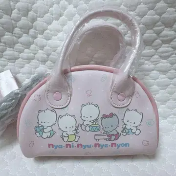 산리오 격 냐니뉴녜니 미니 보스턴 백 고양이