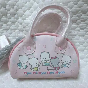 산리오 격 냐니뉴녜니 미니 보스턴 백 고양이