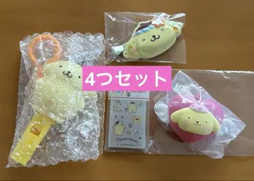 산리오 폼폼푸딩 시크릿 앞머리 클립 시크릿 호루라기 참