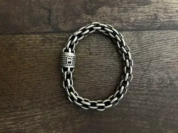 빈티지 925 멕시칸 팔찌 64g 중후한 느낌