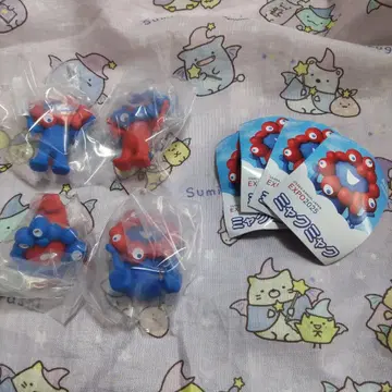 미사용 먘먘 캡슐 피규어 6세트