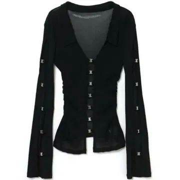 melt the lady sheer hook tops black