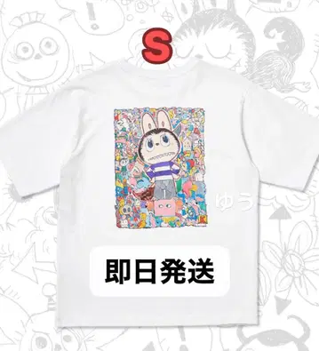 POPMART x UT 한정 라부부 티셔츠