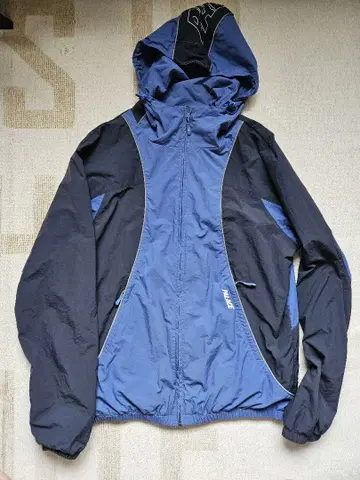 PALACE FONT ZIP SHELL JACKET L