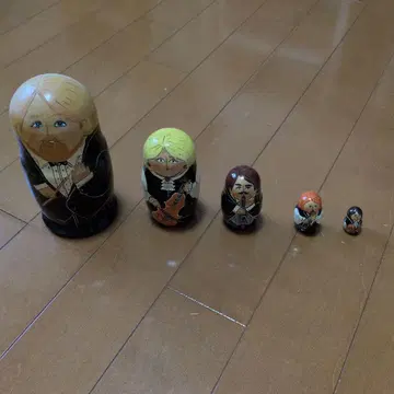 마트료시카 5개 세트 (음악대)