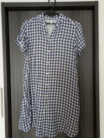 Natural laundry 내추럴 런드리 반팔 셔츠 원피스